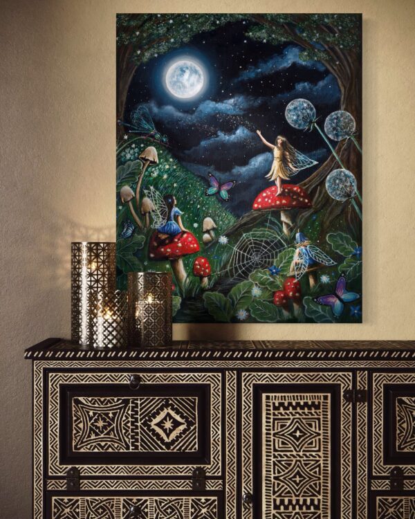 The Midnight Meeting - Canvas Print - Image 2