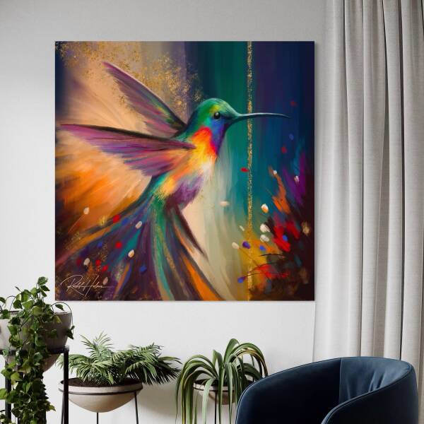 Hummingbird - Canvas