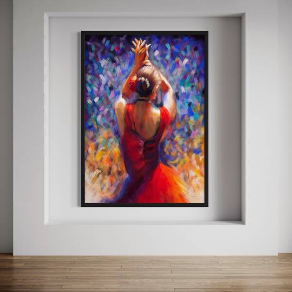 Carla - Premium Wooden Framed Fine Art Print