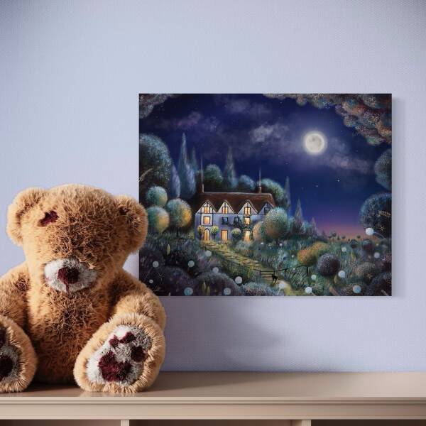 The Enchanted Cottage - Canvas - Image 2