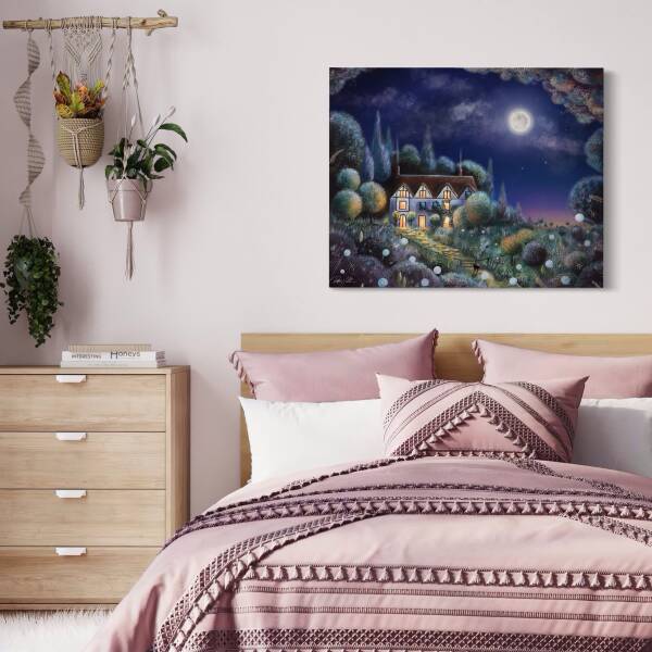 The Enchanted Cottage - Canvas - Image 3