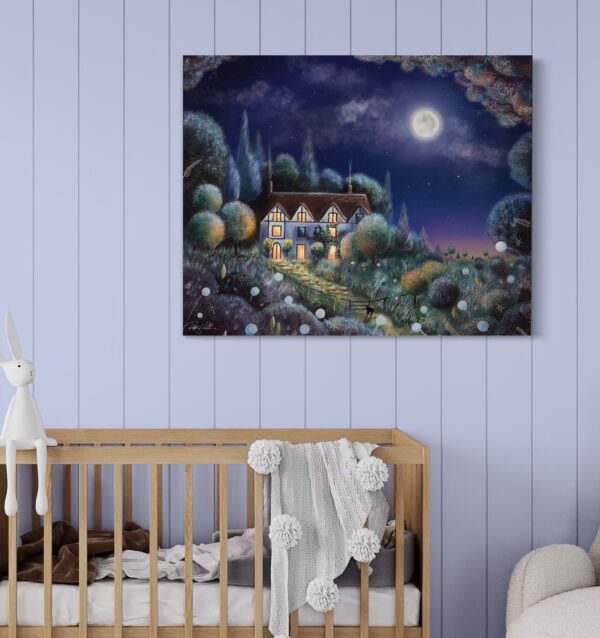 The Enchanted Cottage - Canvas - Image 4