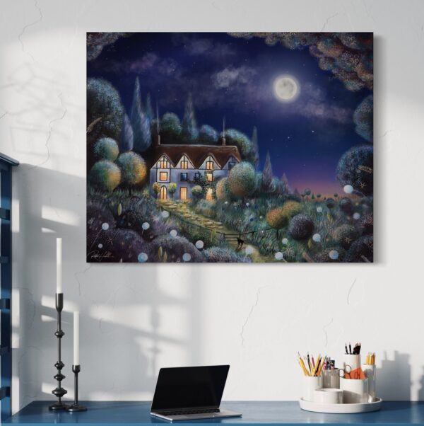 The Enchanted Cottage - Canvas